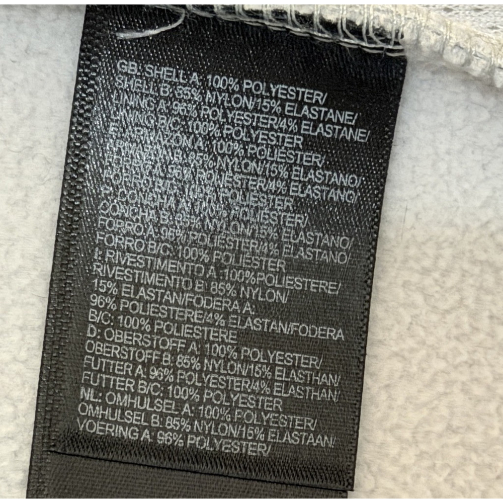 The North Face Windwall Soft Shell Full Zip Jacket Stone Grey Women's | Med $160 - Picture 9 of 10
